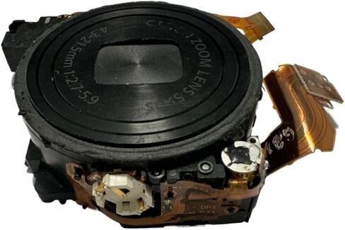 Compatible for Canon，IXUS220 ELPH300HS PC1591 Lens Camera Black Color Camera Lens Cylinder Component | Black in Kuwait
