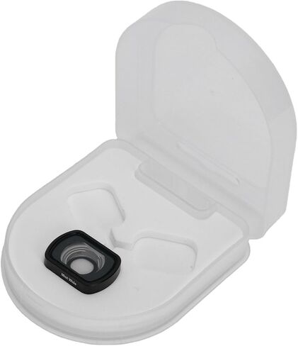 Fabater Wide Angle Lens, Compatible with Osm Pockets 4, Magnetic Attach, 0.72x Expanded FOV Wide Lens, HD Optical Glass/Multi Coated for Vlogging Travel Photography in Saudi Arabia