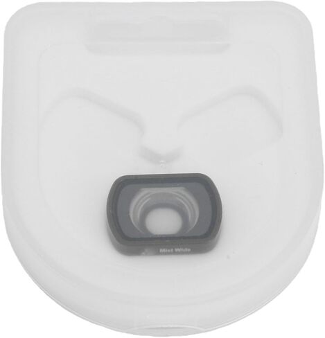 Fabater Wide Angle Lens, Compatible with Osm Pockets 4, Magnetic Attach, 0.72x Expanded FOV Wide Lens, HD Optical Glass/Multi Coated for Vlogging Travel Photography in Saudi Arabia