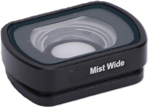 Fabater Wide Angle Lens, Compatible with Osm Pockets 4, Magnetic Attach, 0.72x Expanded FOV Wide Lens, HD Optical Glass/Multi Coated for Vlogging Travel Photography in Saudi Arabia
