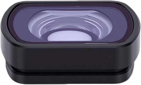 Jiawu Wide Angle Lens for Pockets 4, 0.72X Magnetic Optical Glass Lens with Aluminum Alloy Frame & Storage Box, Camera Attachment for Photography, Vlogging, Travel in Kuwait