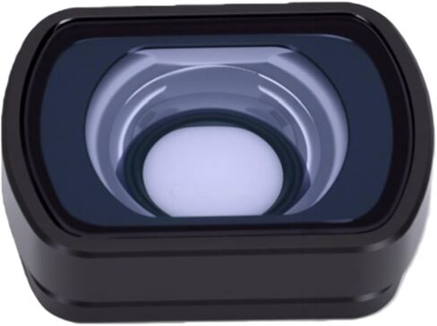 Jiawu Wide Angle Lens for Pockets 4, 0.72X Magnetic Optical Glass Lens with Aluminum Alloy Frame & Storage Box, Camera Attachment for Photography, Vlogging, Travel in Kuwait