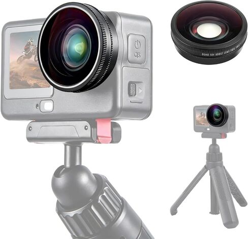 185Degree Wide Camera Angles Lens Premium Glass Ideal for Action 6 Camera Outdoor Activities and Adventure Filming Wide Corner Lens in Kuwait