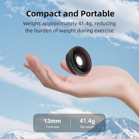 185Degree Wide Camera Angles Lens Premium Glass Ideal for Action 6 Camera Outdoor Activities and Adventure Filming Wide Corner Lens in Kuwait