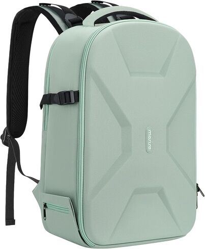 MOSISO Camera Backpack, Camera Bag DSLR/SLR/Mirrorless Photography Backpack | Tripod Holder&15.6 inch Laptop Compartment&Rain Cover Compatible with Canon/Nikon/Sony/DJI Mavic Drone, Antique Green in Kuwait