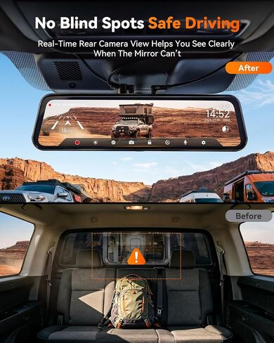 WOLFBOX G900 Tripro Bumper Version & 10ft 6-Pin Threaded Rear Camera Extension Cable in Kuwait