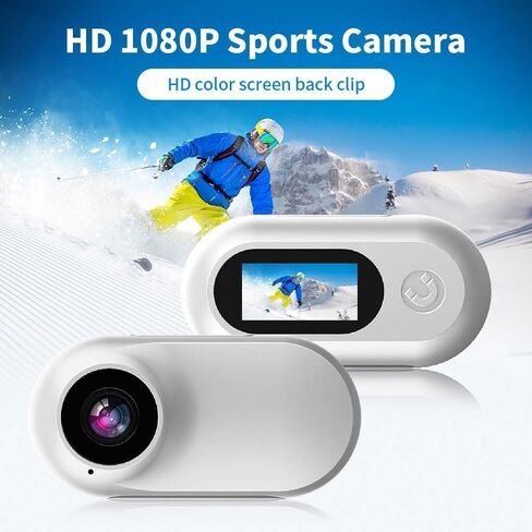 HD 1080P Cat Camera Collar with Video Record Wireless Mini Sport cam,Small Action Cameras,Body Camera for Pet Supplies/Stuff,Outdoor/Inoor Birthday Gift No WiFi in Kuwait