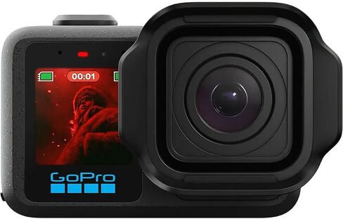GoPro Mission 1 PRO Compact Cinema Action Camera, Waterproof Underwater Camera with 8K60 Video, 1" Sensor, 50MP Photos, 1080p960 Slow Motion, HyperSmooth Stabilization, Head Strap, 32GB SD in Kuwait