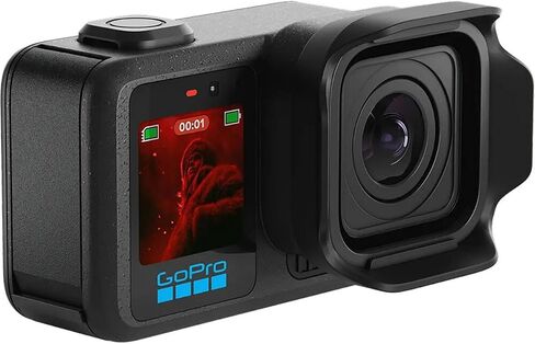 GoPro Mission 1 PRO Compact Cinema Action Camera, Waterproof Underwater Camera with 8K60 Video, 1" Sensor, 50MP Photos, 1080p960 Slow Motion, HyperSmooth Stabilization, Head Strap, 32GB SD in Kuwait