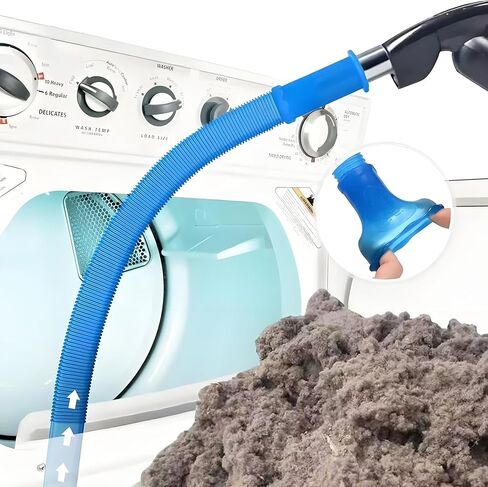 Universal Dryer Vent Cleaner Kit Compatible with All Vacuum Cleaner Include Vacuum Hose Attachment Accessories Brush Lint Brush,Dryer Vent Vacuum Hose in Kuwait