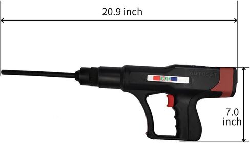 WEKEN Fully Automatic Powder Actuated Tool for Insulation Plugs | Foam board fastening, concrete and masonry use, low recoil, lightweight handling, 50–150 mm plugs in Kuwait