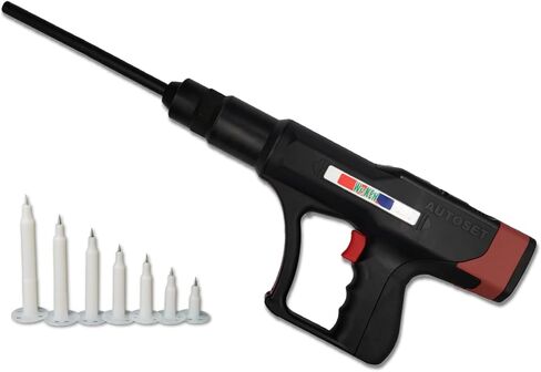 WEKEN Fully Automatic Powder Actuated Tool for Insulation Plugs | Foam board fastening, concrete and masonry use, low recoil, lightweight handling, 50–150 mm plugs in Kuwait