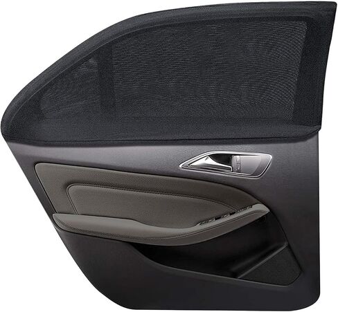 4 Pcs Sun Shade Blocking Mosquito Net for BMW X7 6 Seats 2020 2021 2022 2023 2024 2025, Elastic Mesh Sunshades Front and Rear Windows Mosquito Net in Kuwait