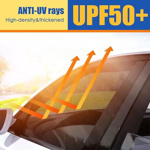 4 Pcs Sun Shade Blocking Mosquito Net for BMW X7 6 Seats 2020 2021 2022 2023 2024 2025, Elastic Mesh Sunshades Front and Rear Windows Mosquito Net in Kuwait