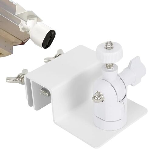 Tonton 2-Pack Gutter Mount Compatible with eufy Security SoloCam S220/C210, eufyCam 2C/2C Pro, 3/S330, 2/2 Pro, 3C/S300, 360° Adjustable Weatherproof Mounting Bracket for Eufy Security Camera in Kuwait