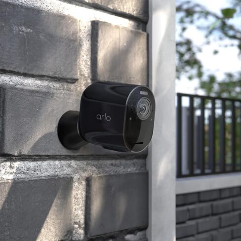 Arlo Magnetic Wall Mounts (2 Count) Black, Certified Accessory, Indoor & Outdoor Use, Works Pro 3/4/5S/6, Ultra Cameras in Kuwait
