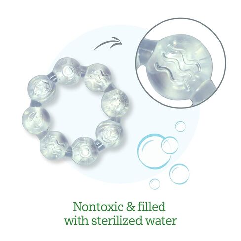 Cooling Ring Teether-Clear in Kuwait