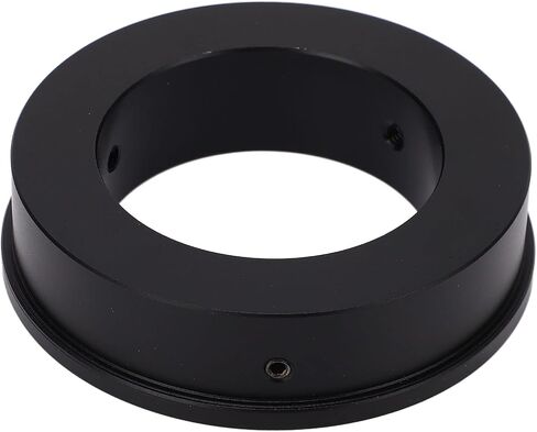 ZJchao Stereo Microscope Camera Adapter Ring 76mm to 50mm Aluminum Alloy 120X 180X 300X Monocular C Mount Lens Video Microscope Adapter in Kuwait