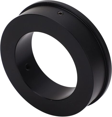 ZJchao Stereo Microscope Camera Adapter Ring 76mm to 50mm Aluminum Alloy 120X 180X 300X Monocular C Mount Lens Video Microscope Adapter in Kuwait