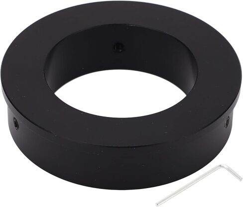 ZJchao Stereo Microscope Camera Adapter Ring 76mm to 50mm Aluminum Alloy 120X 180X 300X Monocular C Mount Lens Video Microscope Adapter in Kuwait