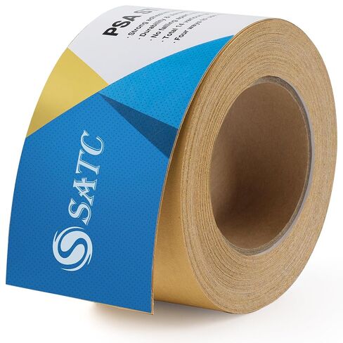 320 Grit PSA Longboard Sandpaper 20 Yard Long Continuous Roll, 2-3/4" Wide Self Adhesive Stickyback Sanding Sheets for Automotive, Hand Sanding Blocks,Woodworking, Metal, Plastic in Kuwait