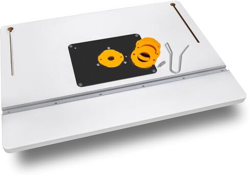 POWERTEC Router Setup Blocks Woodworking 7PC Set, Router Depth Gauge, Aluminum Routers Setup Bars, Spacer Blocks, Height Gauge Set for Table Saw, Band Saw, Measuring Bars, 3-Gauges-in-One - 71579 in Kuwait