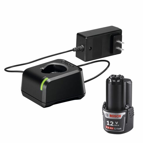 Bosch BAT414 12V 2.0Ah Max Li-Ion Battery for Bosch 12V Tools | Compact Lightweight Design | Fade-Free Runtime | Integrated Power Indicator | Fast Charging Support in Kuwait