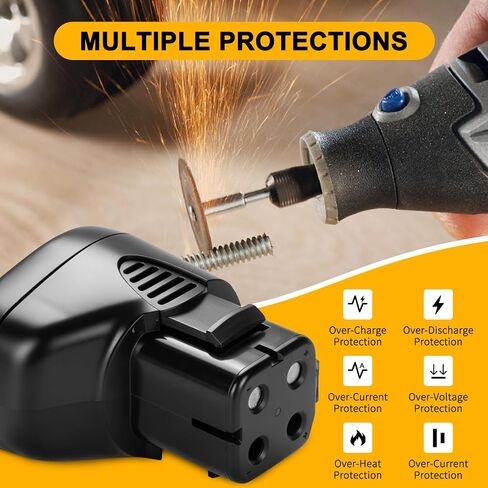 4000mAh 7.2V Ni-MH Replacement Battery for Dremel 757-01 Battery, Compatible with Dremel 7700-01 7700-02 757-01 MultiPro Cordless Rotary Tool (Not fit 757, Not for 7700 Type 1) in Kuwait