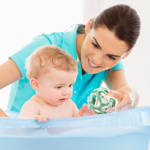 MCGMITT Sensory Balls for Baby, Easy Grasp Food Grade Stretchy Silicone Baby Teether Ball for 0-6 6-12 Months, BPA-Free Montessori Chew Toy, Newborn Infant Learning Developmental Toys Gift in Kuwait
