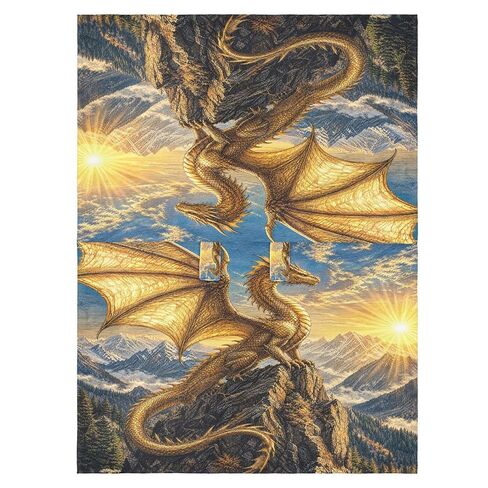 Dragon Sun Print Baby Car Seat Cover Nursing Cover | Muslin-like Cotton Blend, Breathable, Multi-use, Newborn Essentials Must Haves, Fits Most Strollers, for Babies Boys Girls in Kuwait
