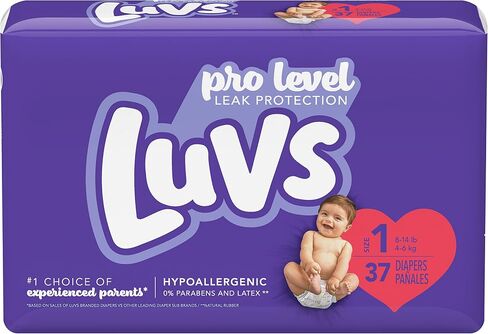 Luvs diapers, Size 1 in Kuwait
