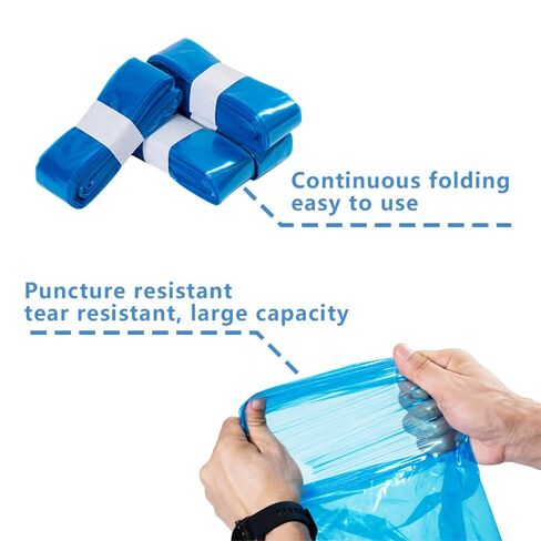 Compatible with Diaper Genie Pails Diaper Pail Refills | 10 Pack Continuous Long-Roll Lemon-Scent Refills | Leak-Resistant Odor-Blocking Diaper Disposal Bags | Easy Cut & Tie System in Kuwait