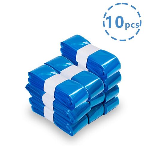 Compatible with Diaper Genie Pails Diaper Pail Refills | 10 Pack Continuous Long-Roll Lemon-Scent Refills | Leak-Resistant Odor-Blocking Diaper Disposal Bags | Easy Cut & Tie System in Kuwait