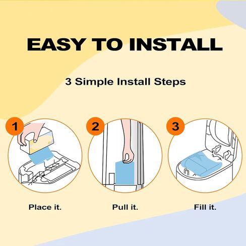 Diaper Pail Refills Bags Compatible with Genie Easy Roll Signature & Platinum Diaper Pails | Holds Up to 1410 Newborn Diapers Per Refill | 7 Layer Odor Barrier Technology, 2Pack(60 Bags) in Kuwait