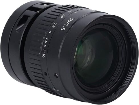 Eujgoov 35mm F1.8 M42 Mount Industrial Lens Manual Fixed Wide Angle Lens with Aluminum Alloy Housing for Inspection in Kuwait