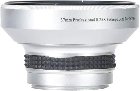 Super Fisheye Lens 37mm 0.25X Attachment for Dramatic Wide Angle Shots and Macro Photography with 37mm Camera Lenses in Kuwait