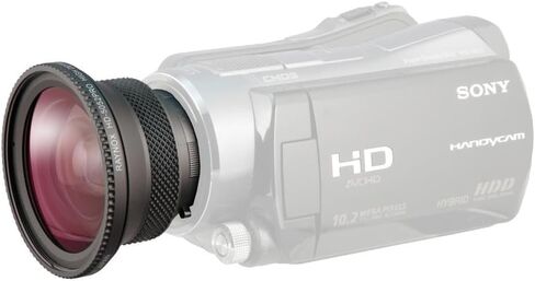 37mm Wide Angle Fisheye Lens with Macro for Sony TRV340, TRV345, TRV350, TRV351, TRV355, TRV356 and DCR-TRV361 Cameras in Kuwait