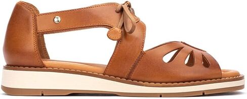 PIKOLINOS ROQUETAS W9B-0947 Women's Sandals - Premium Calfskin Leather - Cushioned Insole and Lace-Up Fit for All Day Walking - Lightweight - Everyday Comfort in Kuwait
