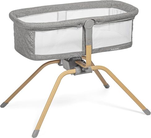 BaeBae Goods Baby Bassinet with Rocking/Gliding, Portable Bedside Sleeper for Baby with Foam Mattress, Baby Bedside Crib for Newborns and Infants with Carrybag in Kuwait