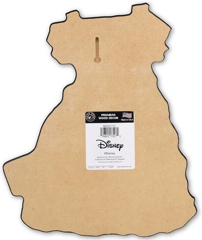Open Road Brands Disney Winnie the Pooh Rabbit's Howse Wood Wall Decor | Cute Winnie the Pooh Wall Art for Bedroom or Nursery in Kuwait