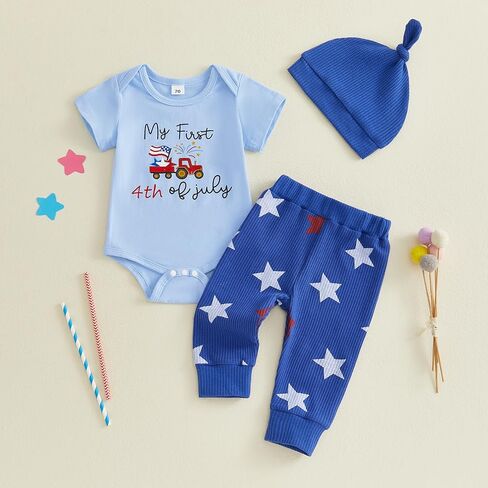 Rtnnsbbfcm Baby Boy Thanksgiving Outfit Little Turkey Romper Pants Clothes | Thanksgiving Baby Boy Clothes My First Thanksgiving Newborn Romper Pants Turkey Hat 3Pcs Set Infant Outfits 0-18 Months in Kuwait