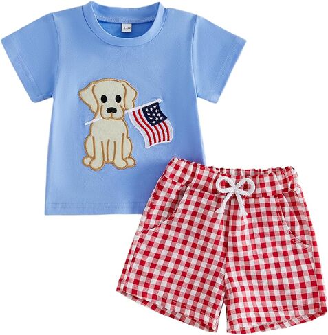 Toddler Baby Boy Halloween Outfit Pumpkin Shorts Set Fall Clothes | Toddler Halloween Outfit Pumpkin Truck Short Sleeve T-Shirts Tops With Plaid Shorts 2Pcs Halloween Clothes Set in Kuwait