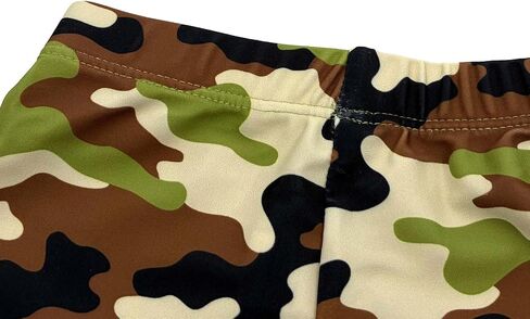 Toddler Boys 3-Piece Deer Print Rash Guard with Camouflage Swim Trunk & Sun Hat Long Sleeve Swimwear Suit for Beach Pool in Kuwait