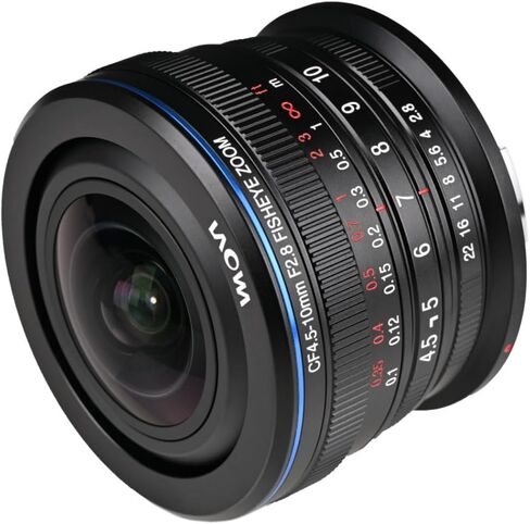 Laowa 4.5-10mm f/2.8 CF Zoom Fisheye Lens (Canon RF) | 180-Degree Ultra Wide View, Parfocal Zoom in Kuwait