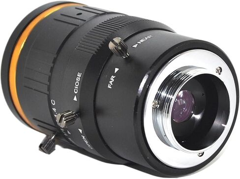 8MP 1/1.8" 4-18mm Varifocal C Mount Manual Iris HD Industrial Vision Lens | 4-18mm varifocal lens, manual iris, C mount, fits 1/1.8" sensor, 8MP HD optical lens for industrial machine vision inspection in Kuwait