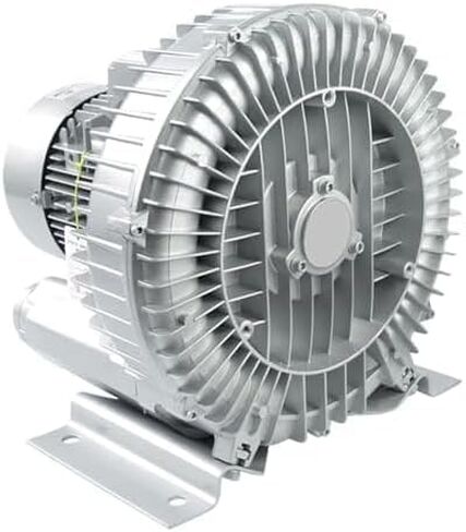 110V Vortex Blower Industrial Vacuum Pump Regenerative Air Blower for Fish Pond Aeration Textile Printing Suction High Pressure 120W-750W in Kuwait