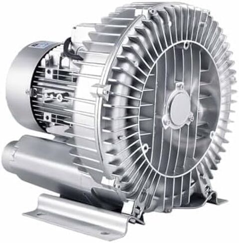 Regenerative Blower, High-Pressure Vortex Ring Blower,High-Pressure Industrial Vacuum Pump for Air Blowing Or Suction,Single Phase Turbine Blower for Air Blowing Or Suction(350W/0.47HP) in Kuwait