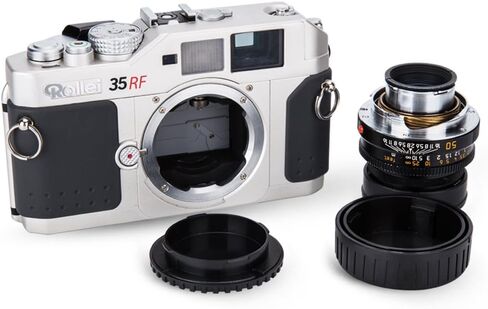 JJC 2-Pack Body Cap & Rear Lens Cap Cover for Leica M Mount Camera and Lens | for Leica M1 M2 M3 M4 M5 M6 M7 M8 M9 M10, Lens Protection Accessories in Kuwait