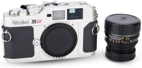 JJC 2-Pack Body Cap & Rear Lens Cap Cover for Leica M Mount Camera and Lens | for Leica M1 M2 M3 M4 M5 M6 M7 M8 M9 M10, Lens Protection Accessories in Kuwait