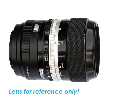 Fotasy Copper Nikkor Lens to Fuji X Adapter, NK F Mount to X Adapter, Compatible with Fujifilm X-Pro1 X-Pro2 X-Pro3 X-E2 X-E3 X-A10 X-T1 X-T2 X-T3 X-T4 X-T10 X-T20 X-T30 X-T30II X-T100 X-H1 in Kuwait